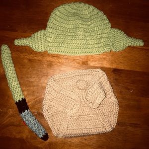 Star Wars baby yoda crochet Halloween